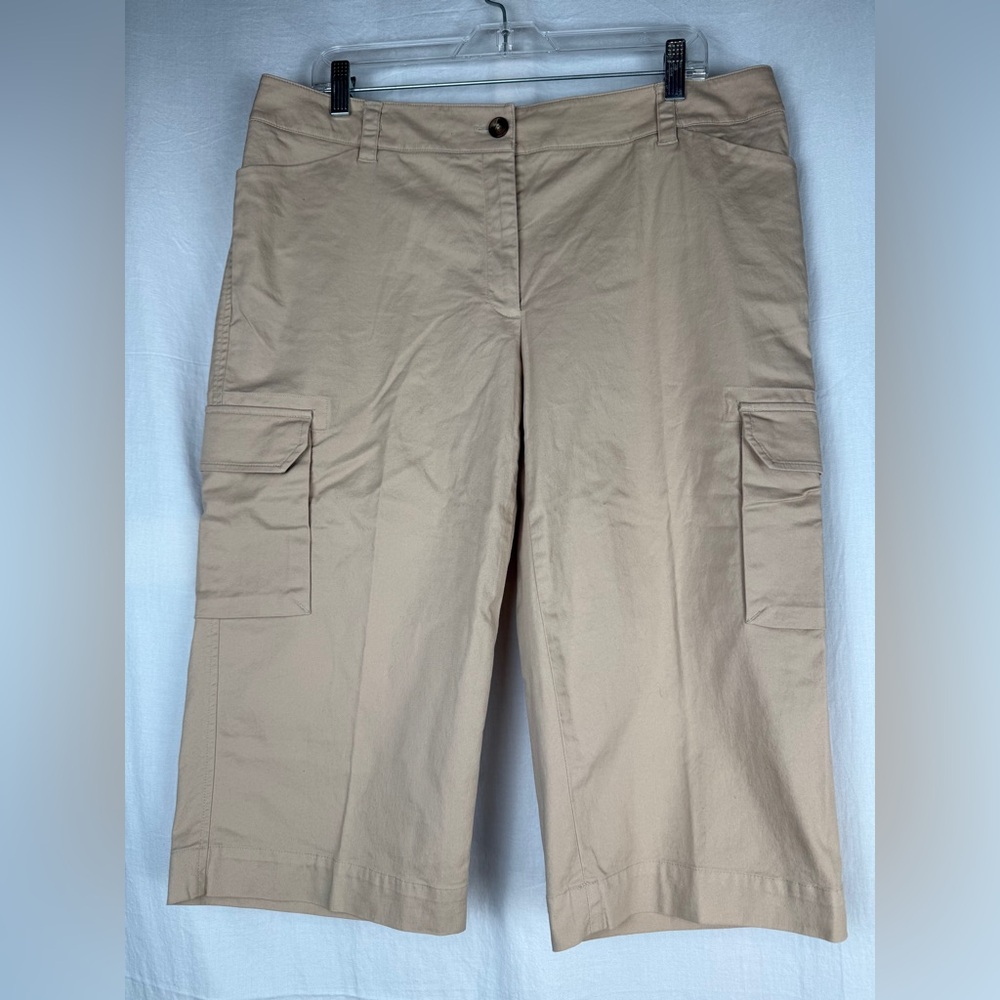 Apostrophe Women's Beige Cargo Shorts
